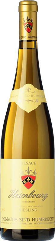 53,95 € Бесплатная доставка | Белое вино Zind Humbrecht Heimbourg старения A.O.C. Alsace Эльзас Франция Riesling бутылка 75 cl