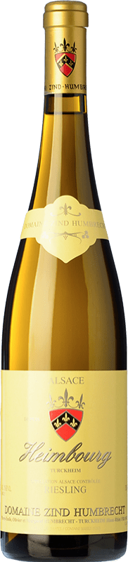 56,95 € Spedizione Gratuita | Vino bianco Zind Humbrecht Heimbourg Crianza A.O.C. Alsace Alsazia Francia Riesling Bottiglia 75 cl