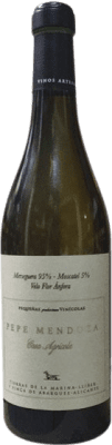 26,95 € Envoi gratuit | Vin blanc Pepe Mendoza Casa Agrícola Velo Flor Ánfora D.O. Alicante Communauté valencienne Espagne Merseguera, Muscat Bouteille 75 cl