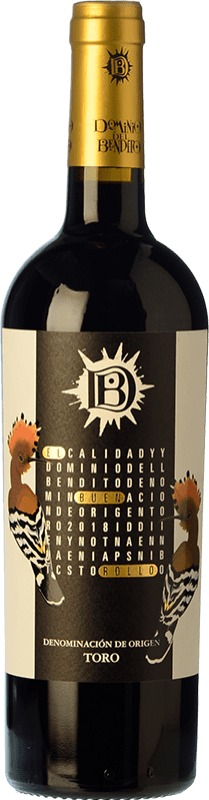 10,95 € Free Shipping | Red wine Dominio del Bendito Buen Rollo Roble D.O. Toro Castilla y León Spain Tinta de Toro Bottle 75 cl
