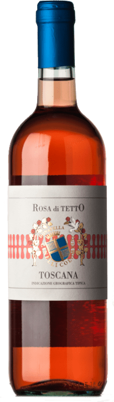 13,95 € Envoi gratuit | Vin Rosé Donatella Cinelli Rosa di Tetto Jeune I.G.T. Toscana Toscane Italie Sangiovese Eco Biologique Bouteille 75 cl