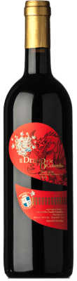 15,95 € 免费送货 | 红酒 Donatella Cinelli Il Drago e le 8 Colombe I.G.T. Toscana 托斯卡纳 意大利 Merlot, Sangiovese, Sagrantino 瓶子 75 cl