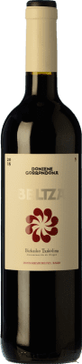 16,95 € 免费送货 | 红酒 Doniene Gorrondona Gorrondona Beltza 年轻的 D.O. Bizkaiko Txakolina 巴斯克地区 西班牙 Hondarribi Beltza 瓶子 75 cl