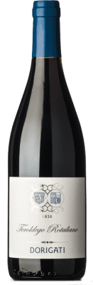 17,95 € Spedizione Gratuita | Vino Rosso Dorigati D.O.C. Teroldego Rotaliano Trentino-Alto Adige Italia Teroldego 75 cl