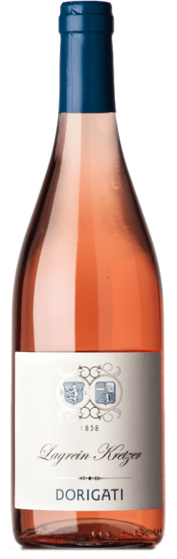 13,95 € Kostenloser Versand | Roséwein Dorigati Kretzer Jung D.O.C. Trentino Trentino-Südtirol Italien Lagrein Flasche 75 cl