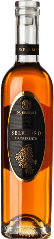 42,95 € Kostenloser Versand | Süßer Wein Due Palme Passito Selvaoro I.G.T. Salento Apulien Italien Fiano Halbe Flasche 37 cl