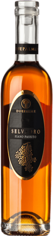 32,95 € Free Shipping | Sweet wine Due Palme Passito Selvaoro I.G.T. Salento Puglia Italy Fiano Half Bottle 37 cl