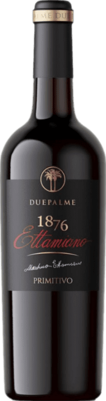 25,95 € 送料無料 | 赤ワイン Due Palme Ettamiano I.G.T. Salento プーリア イタリア Primitivo ボトル 75 cl