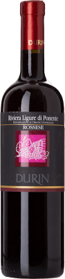 12,95 € 免费送货 | 红酒 Durin D.O.C. Riviera Ligure di Ponente 利古里亚 意大利 Rossese 瓶子 75 cl