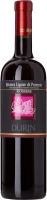 13,95 € Spedizione Gratuita | Vino Rosso Durin D.O.C. Riviera Ligure di Ponente Liguria Italia Rossese 75 cl