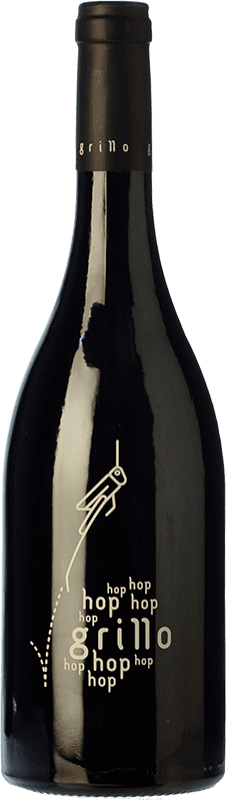 27,95 € Envío gratis | Vino Tinto El Grillo y la Luna Hop Hop Crianza D.O. Somontano Aragón España Syrah, Garnacha 75 cl