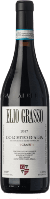 14,95 € Free Shipping | Red wine Elio Grasso Grassi D.O.C.G. Dolcetto d'Alba Piemonte Italy Dolcetto Bottle 75 cl