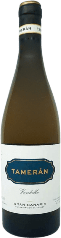 34,95 € Envio grátis | Vinho branco Tamerán D.O. Gran Canaria Ilhas Canárias Espanha Verdelho Garrafa 75 cl