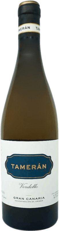 33,95 € Kostenloser Versand | Weißwein Tamerán D.O. Gran Canaria Kanarische Inseln Spanien Verdello Flasche 75 cl