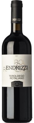 13,95 € Envio grátis | Vinho tinto Endrizzi D.O.C. Teroldego Rotaliano Trentino-Alto Adige Itália Teroldego Garrafa 75 cl