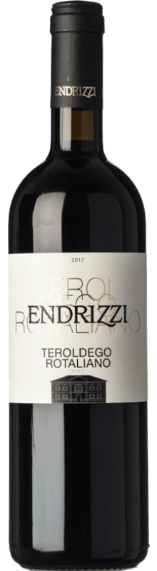 13,95 € Envío gratis | Vino tinto Endrizzi D.O.C. Teroldego Rotaliano Trentino-Alto Adige Italia Teroldego Botella 75 cl