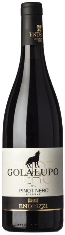 18,95 € 送料無料 | 赤ワイン Endrizzi Golalupo レセルバ D.O.C. Trentino トレンティーノアルトアディジェ イタリア Pinot Noir — ピノ・ノワール 75 cl