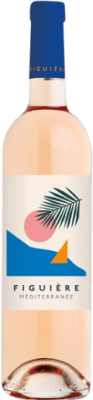 10,95 € 免费送货 | 玫瑰酒 Figuière Méditerranée A.O.C. Côtes de Provence 普罗旺斯 法国 Cabernet Sauvignon, Grenache Tintorera, Carignan, Cinsault 瓶子 75 cl