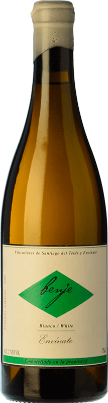 29,95 € Envoi gratuit | Vin Blanc Envínate Benje Crianza D.O. Ycoden-Daute-Isora Iles Canaries Espagne Listán Bouteille 75 cl