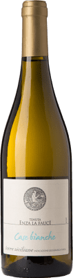 22,95 € Envío gratis | Vino Blanco Enza La Fauci Case Bianche I.G.T. Terre Siciliane Sicilia Italia Moscato Botella 75 cl