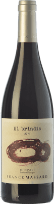 12,95 € Envío gratis | Vino tinto Epicure Wines By Franck Massard El Brindis Roble D.O. Montsant Cataluña España Garnacha, Cariñena Botella 75 cl