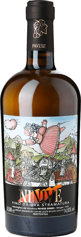 48,95 € Envio grátis | Vinho Doce Ermes Pavese Ninive da Uve Stramature D.O.C. Valle d'Aosta Valle d'Aosta Itália Prié Garrafa Medium 50 cl