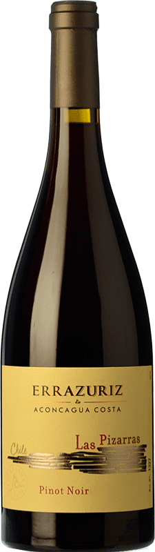 109,95 € Envio grátis | Vinho Tinto Viña Errazuriz Las Pizarras Crianza I.G. Valle del Aconcagua Vale do Aconcagua Chile Pinot Noir Garrafa 75 cl