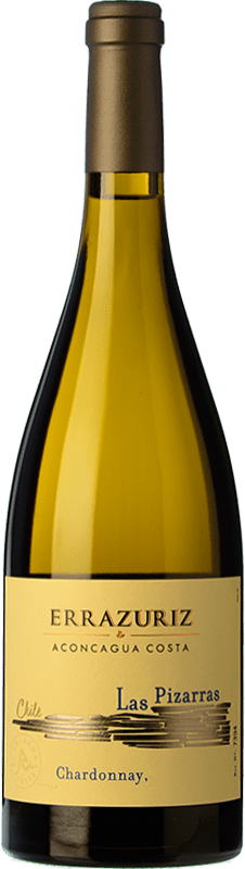 89,95 € Spedizione Gratuita | Vino bianco Viña Errazuriz Las Pizarras Crianza I.G. Valle del Aconcagua Valle dell'Aconcagua Chile Chardonnay Bottiglia 75 cl