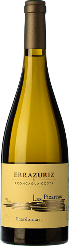 89,95 € Kostenloser Versand | Weißwein Viña Errazuriz Las Pizarras Crianza — Kurze Fassreifung I.G. Valle del Aconcagua Aconcagua-Tal Chile Chardonnay Flasche 75 cl