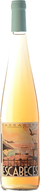 17,95 € Kostenloser Versand | Rosé-Wein Escabeces D.O. Tarragona Katalonien Spanien Xarel·lo Vermell Flasche 75 cl