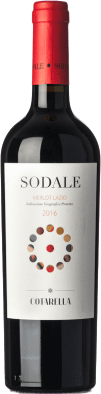 24,95 € Бесплатная доставка | Красное вино Falesco Sodale I.G.T. Lazio Лацио Италия Merlot бутылка 75 cl