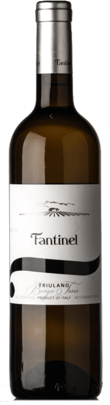 9,95 € Envío gratis | Vino blanco Fantinel Borgo Tesis D.O.C. Friuli Friuli-Venezia Giulia Italia Friulano Botella 75 cl