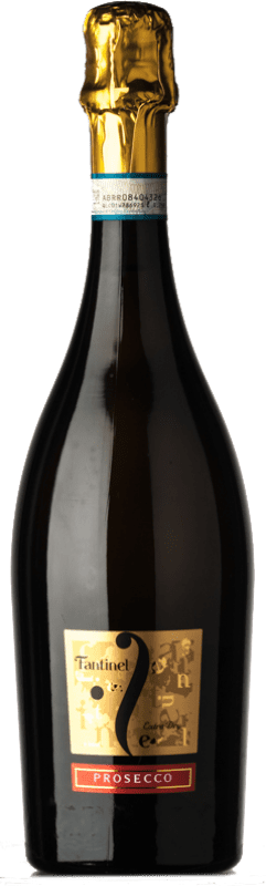 10,95 € Envoi gratuit | Vin Mousseux Blanc Fantinel Extra Dry — Extra-Sec D.O.C. Prosecco Frioul-Vénétie Julienne Italie Glera Bouteille 75 cl