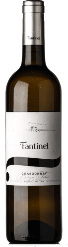 10,95 € Envio grátis | Vinho branco Fantinel Borgo Tesis D.O.C. Friuli Friuli-Venezia Giulia Itália Chardonnay Garrafa 75 cl