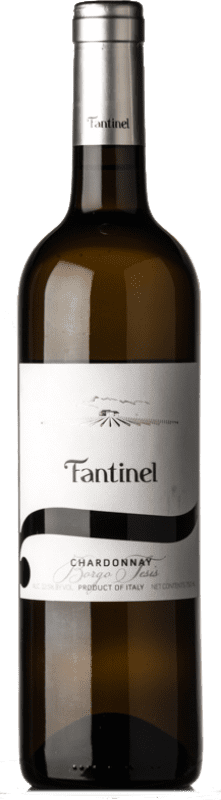 11,95 € Spedizione Gratuita | Vino Bianco Fantinel Borgo Tesis D.O.C. Friuli Friuli-Venezia Giulia Italia Chardonnay 75 cl
