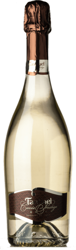 8,95 € 送料無料 | 白のスパークリングワイン Fantinel Brut — ブリュット Cuvée, Prestige — プレステージ I.G.T. Friuli - Venezia Giulia フリウリ - ヴェネツィアジュリア イタリア Bacca — バッカ 75 cl