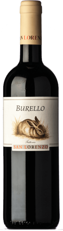 17,95 € Free Shipping | Red Wine San Lorenzo Burello D.O.C. Rosso Piceno Marche Italy Sangiovese, Montepulciano 75 cl