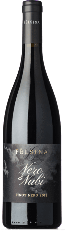 33,95 € Free Shipping | Red Wine Fèlsina Nero di Nubi I.G.T. Toscana Tuscany Italy Pinot Noir Bottle 75 cl