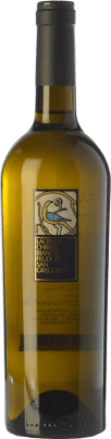 13,95 € Бесплатная доставка | Белое вино Feudi di San Gregorio Lacryma Christi Bianco D.O.C. Vesuvio Кампанья Италия Falanghina, Coda di Volpe бутылка 75 cl