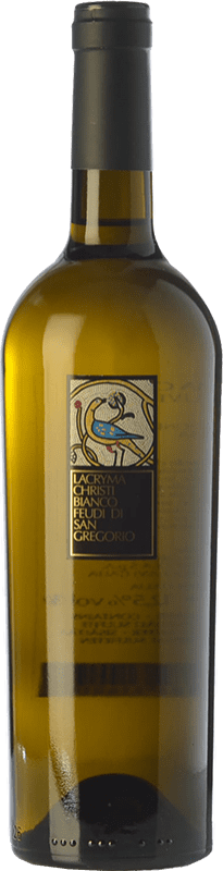 13,95 € Бесплатная доставка | Белое вино Feudi di San Gregorio Lacryma Christi Bianco D.O.C. Vesuvio Кампанья Италия Falanghina, Coda di Volpe бутылка 75 cl