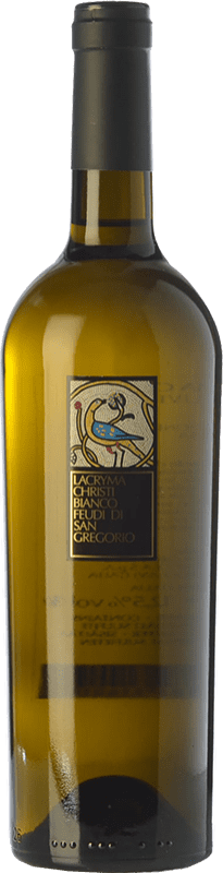 13,95 € Spedizione Gratuita | Vino Bianco Feudi di San Gregorio Lacryma Christi D.O.C. Vesuvio Campania Italia Falanghina, Coda di Volpe 75 cl