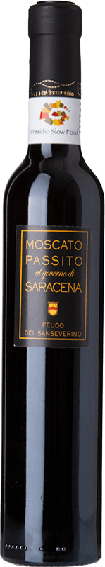 39,95 € Envío gratis | Vino Dulce Feudo dei Sanseverino Saracena I.G.T. Calabria Calabria Italia Malvasía, Moscatel Media Botella 37 cl