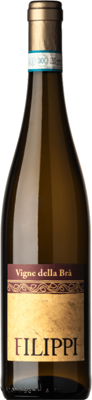 23,95 € Бесплатная доставка | Белое вино Filippi Vigne della Brà 18 Mesi D.O.C. Soave Венето Италия Garganega бутылка 75 cl