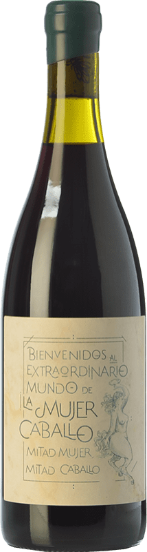 25,95 € Free Shipping | Red wine Fil'Oxera La Mujer Caballo Verde Oak D.O. Valencia Valencian Community Spain Bottle 75 cl