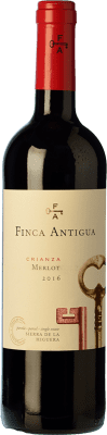 8,95 € Spedizione Gratuita | Vino rosso Finca Antigua Crianza D.O. La Mancha Castilla-La Mancha Spagna Merlot Bottiglia 75 cl