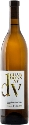 16,95 € Envio grátis | Vinho branco Descalzos Viejos Crianza D.O. Sierras de Málaga Andaluzia Espanha Chardonnay Garrafa 75 cl