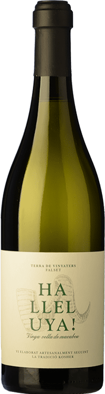 25,95 € Envoi gratuit | Vin Blanc Finca Fontanals Halleluya Crianza D.O. Montsant Catalogne Espagne Garnacha — Grenache, Macabeo — Macabeu Eco — Biologique Bouteille 75 cl