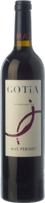 16,95 € Spedizione Gratuita | Vino Rosso Perinet Gotia Crianza — Invecchiato in Botte D.O. Montsant Catalogna Spagna Merlot, Syrah, Garnacha — Grenache, Cabernet Sauvignon 75 cl