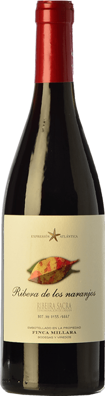 25,95 € Free Shipping | Red Wine Míllara Ribera de los Naranjos Oak Spain Tempranillo, Garnacha — Grenache, Mencía Bottle 75 cl