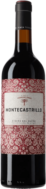 10,95 € Envoi gratuit | Vin rouge Finca Torremilanos Montecastrillo Chêne D.O. Ribera del Duero Castille et Leon Espagne Tempranillo Bouteille 75 cl